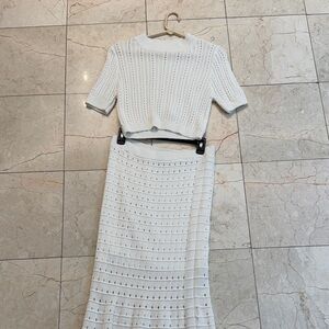 Mable: Like New - Cream Knit Set Size Large